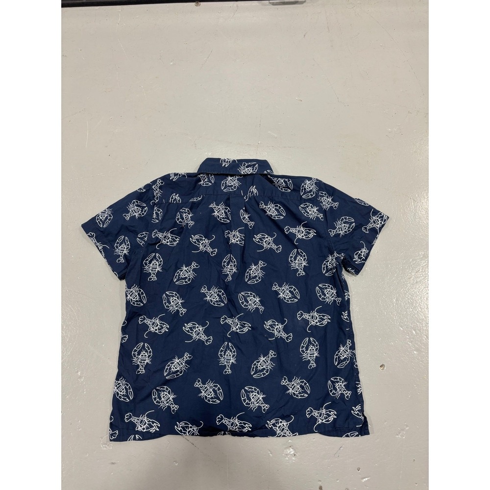 Tommy Hilfiger All Over Print Lobster Short Sleeve Shirt Mens L - Picture 6 of 6